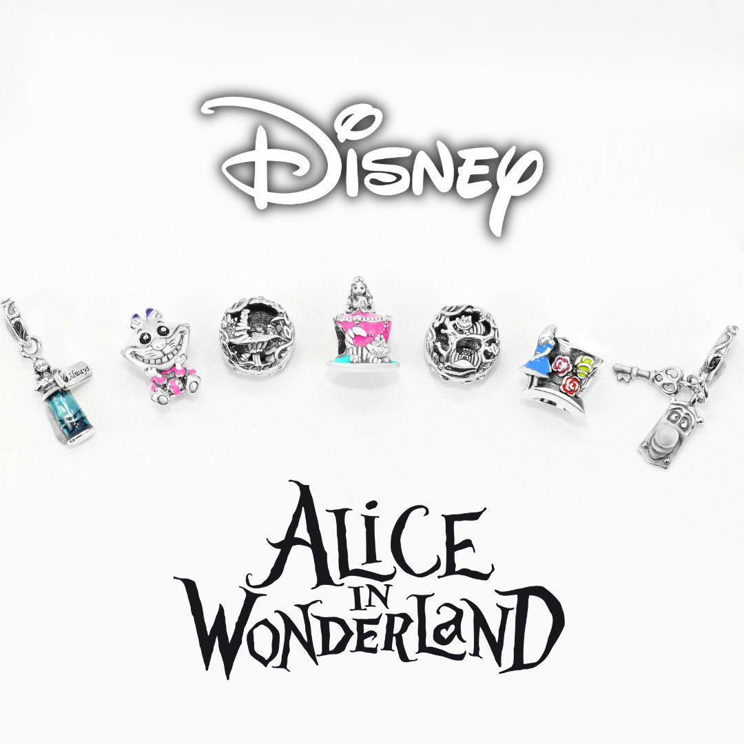 Alice in Wonderland Charms Bracelets Cute Cheshire Cat Penda - Inspire  Uplift