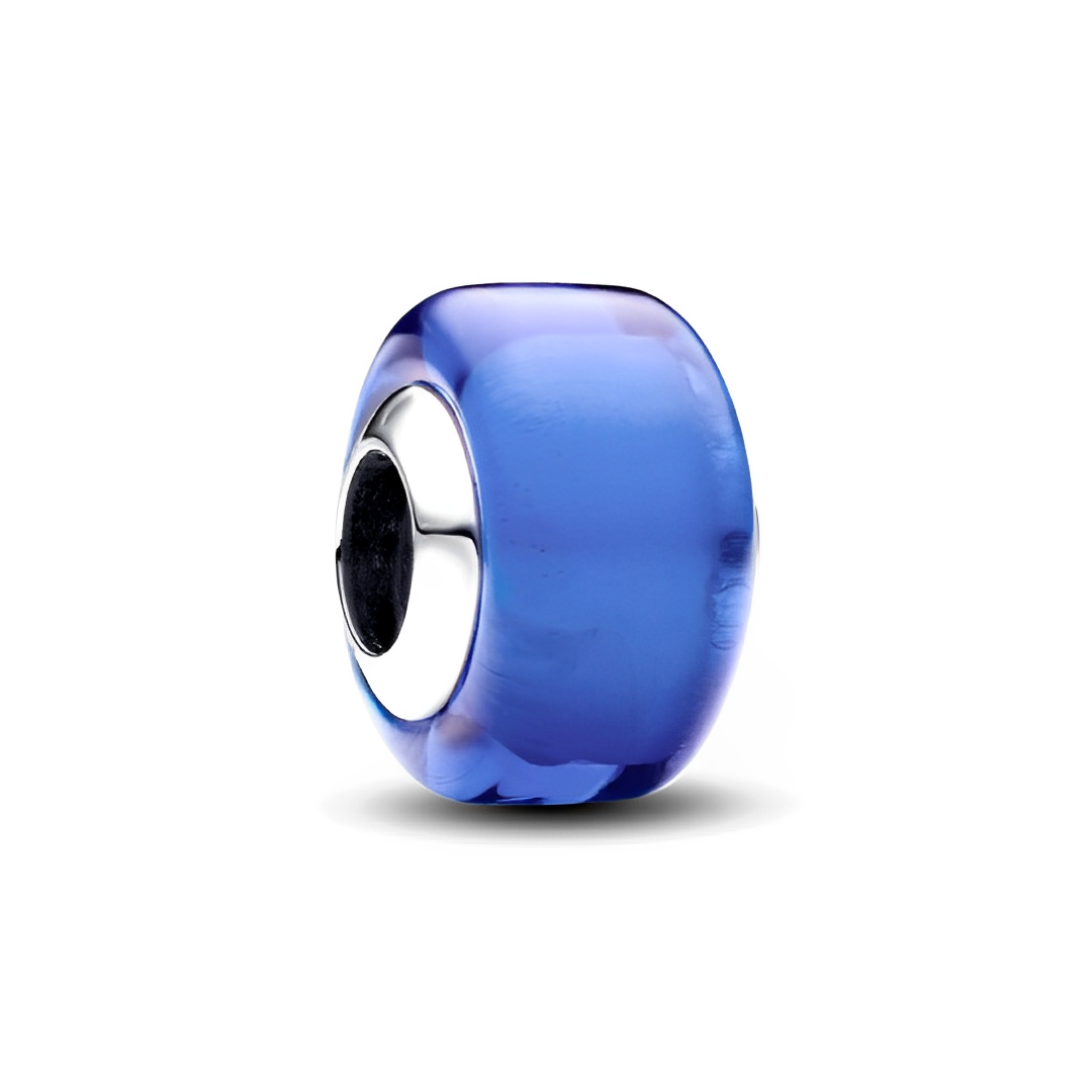 Dark Blue Murano Glass Charm – Pretty Little Charm