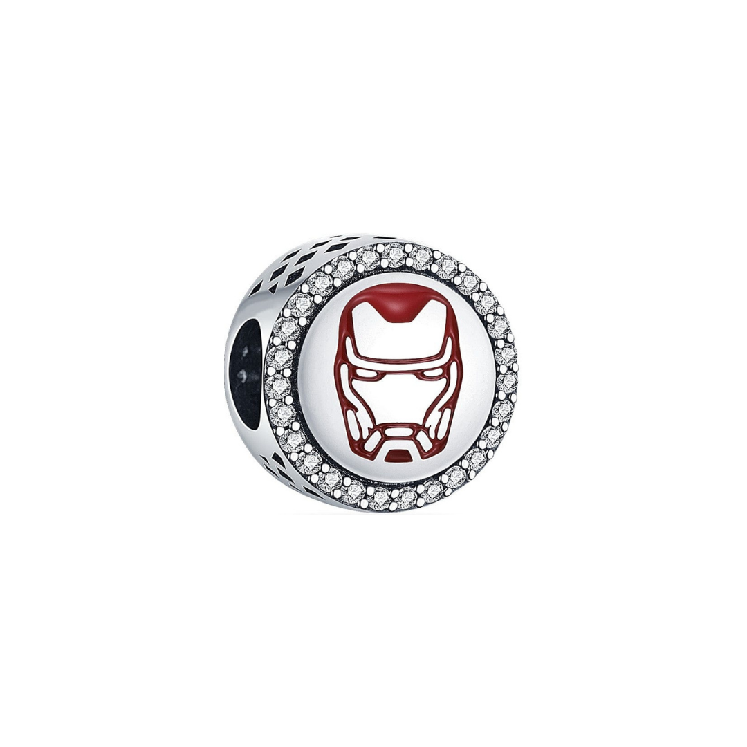 iron man helmet charm Marvel Iron Man Circle Charm