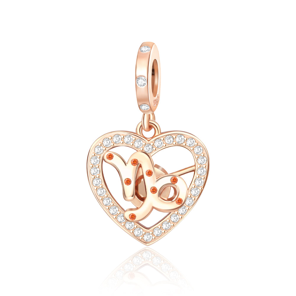 Heart Charm Pandora Floating Pandora Rose Gold Floating Pandora Charms Reflexions Rose Floating Heart  Dunkin's Diamonds