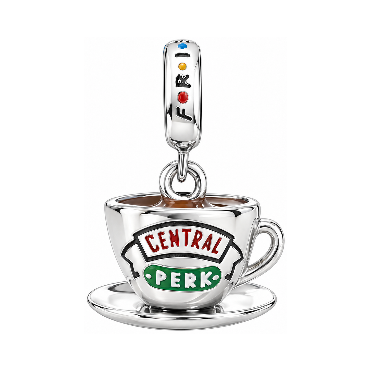 Friends Central Perk Coffee Cup Dangle Charm