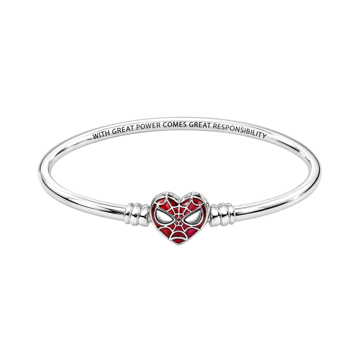 Marvel Spider-Man Heart Bangle