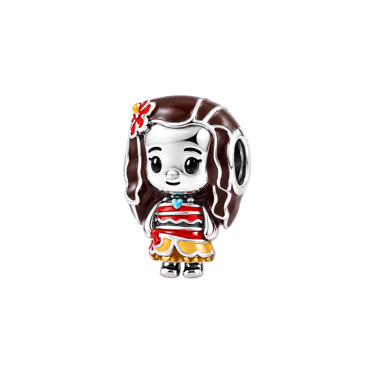 Disney Moana Baby Moana Charm for Disney fans, featuring adorable Baby Moana charm with colorful details.