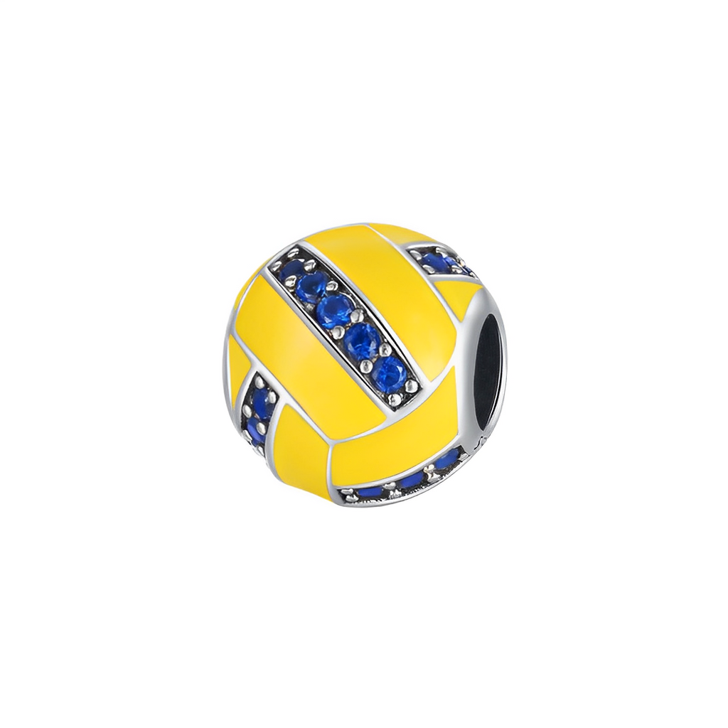 beach volleyball volleyball pandora charm
