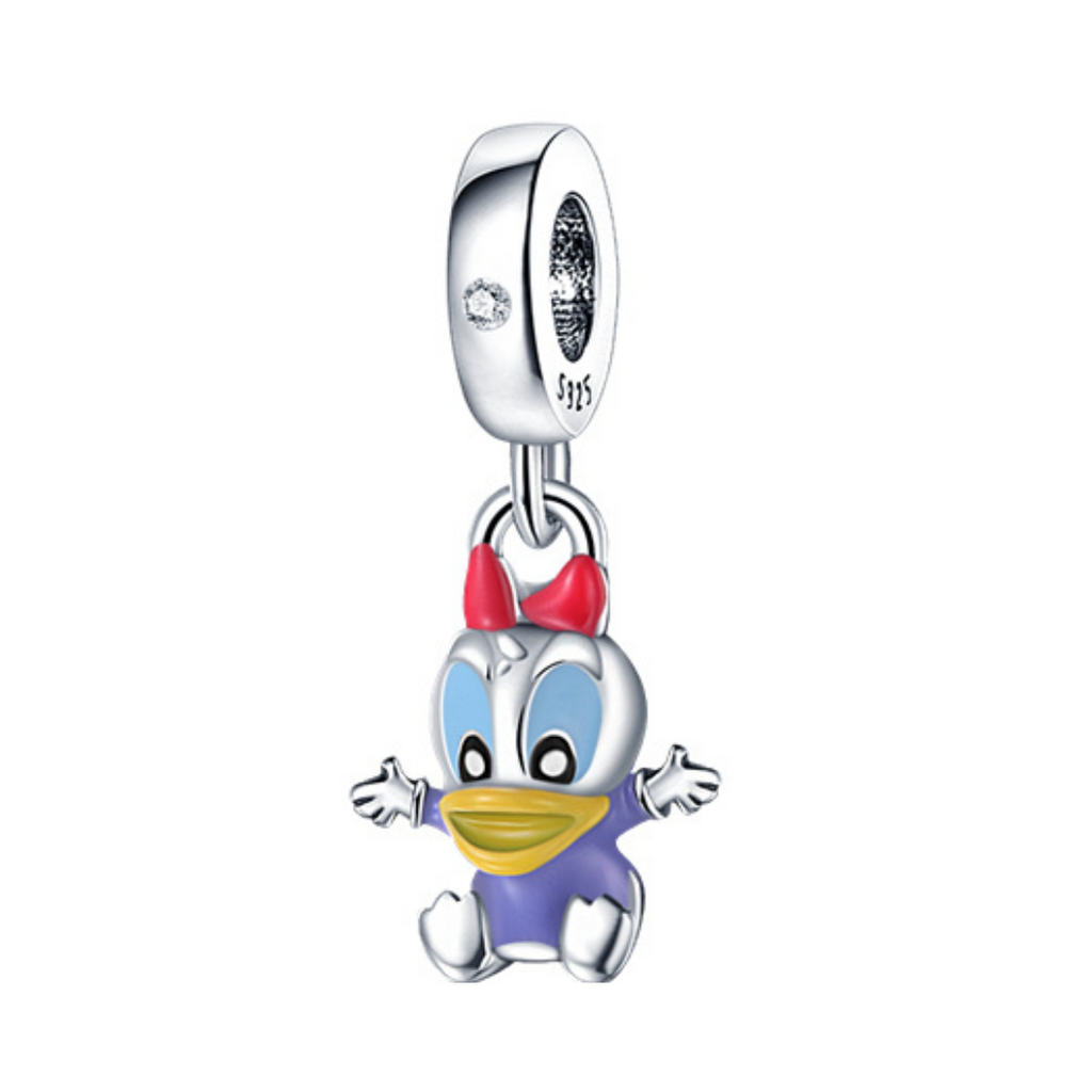 Baby Daisy Duck dangle charm Adorable Disney Jewelry – Pretty