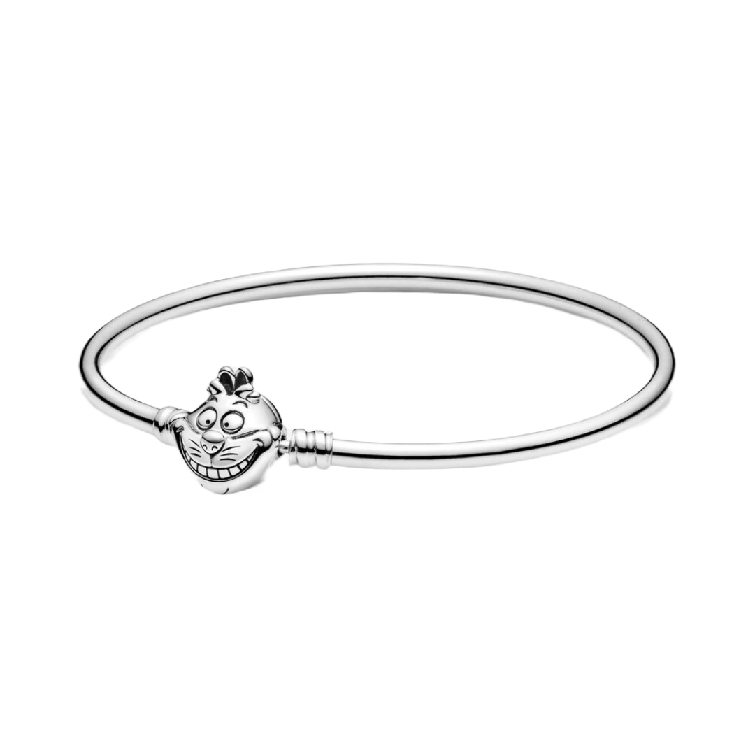 Alice in Wonderland- Cheshire Cat Clasp Bangle – Pretty Little Charms