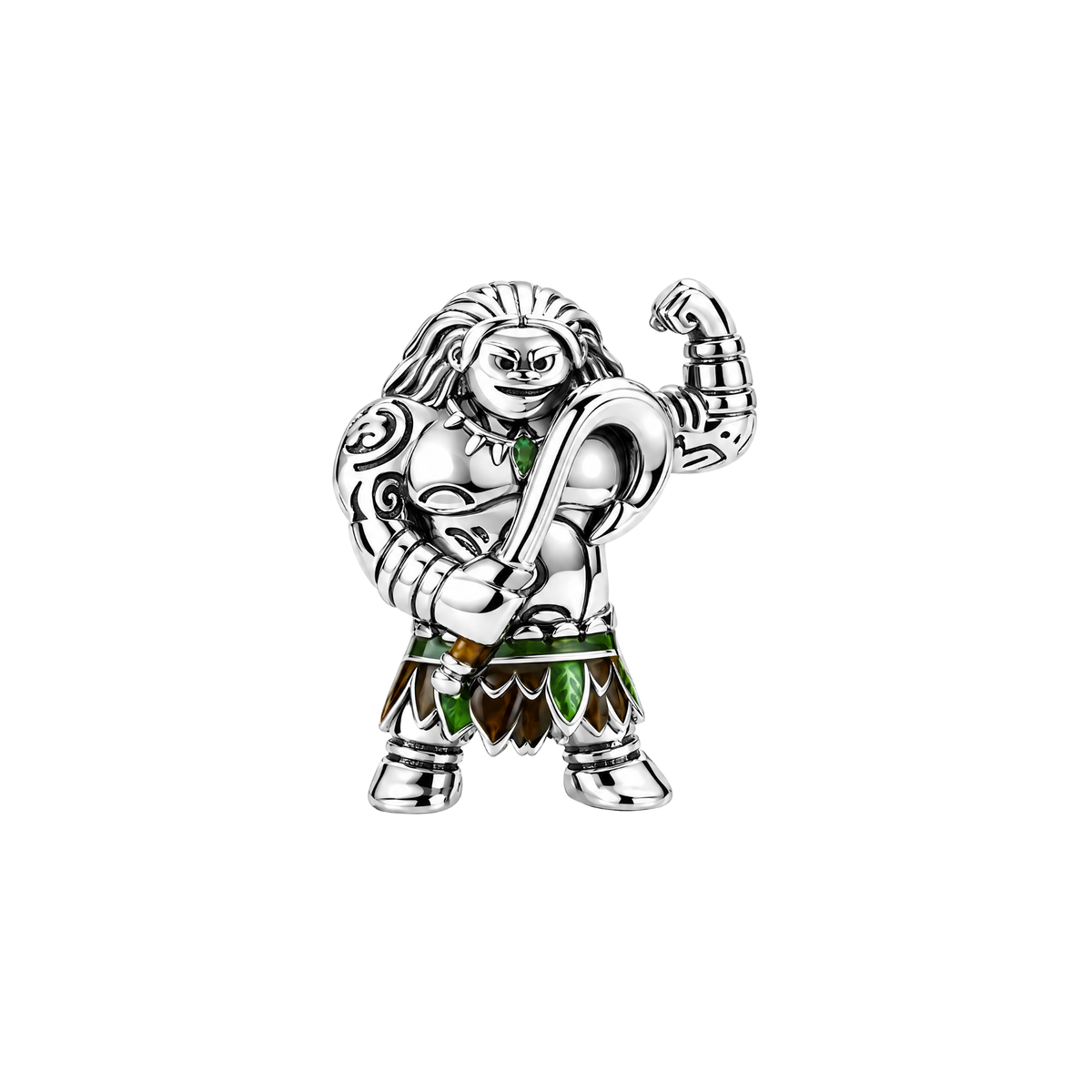 Disney Moana Maui Charm collectible featuring Maui with his hook and bold expression.