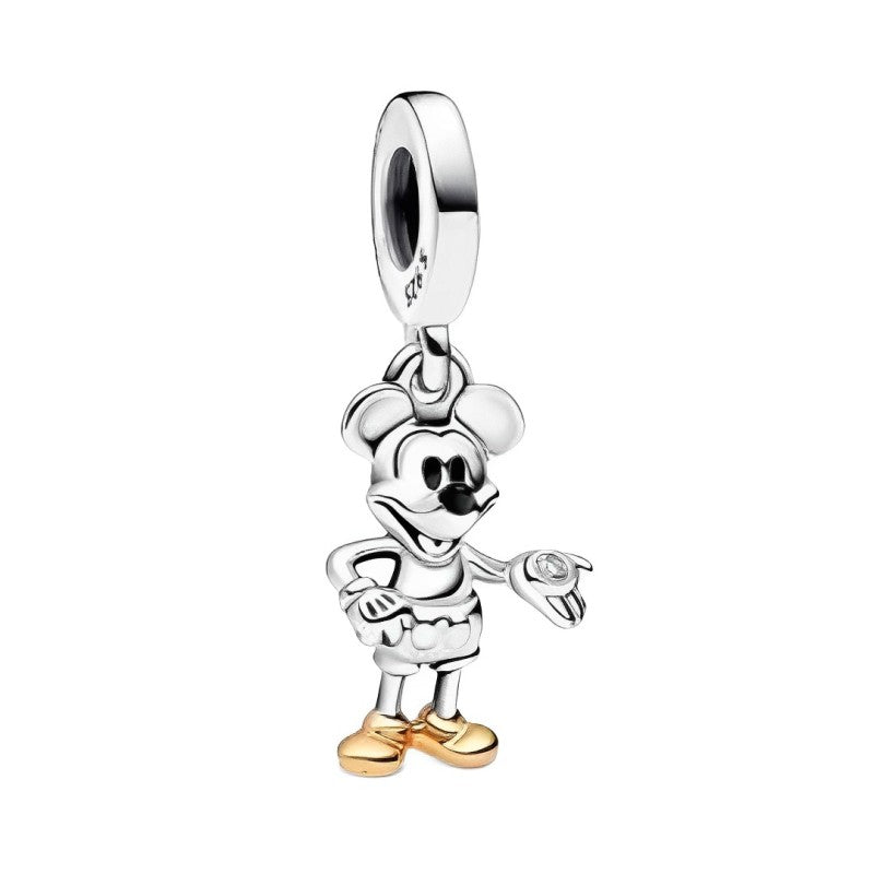 Disney Mickey Mouse Sparkling Dangle Charm with playful design and elegant sparkle.