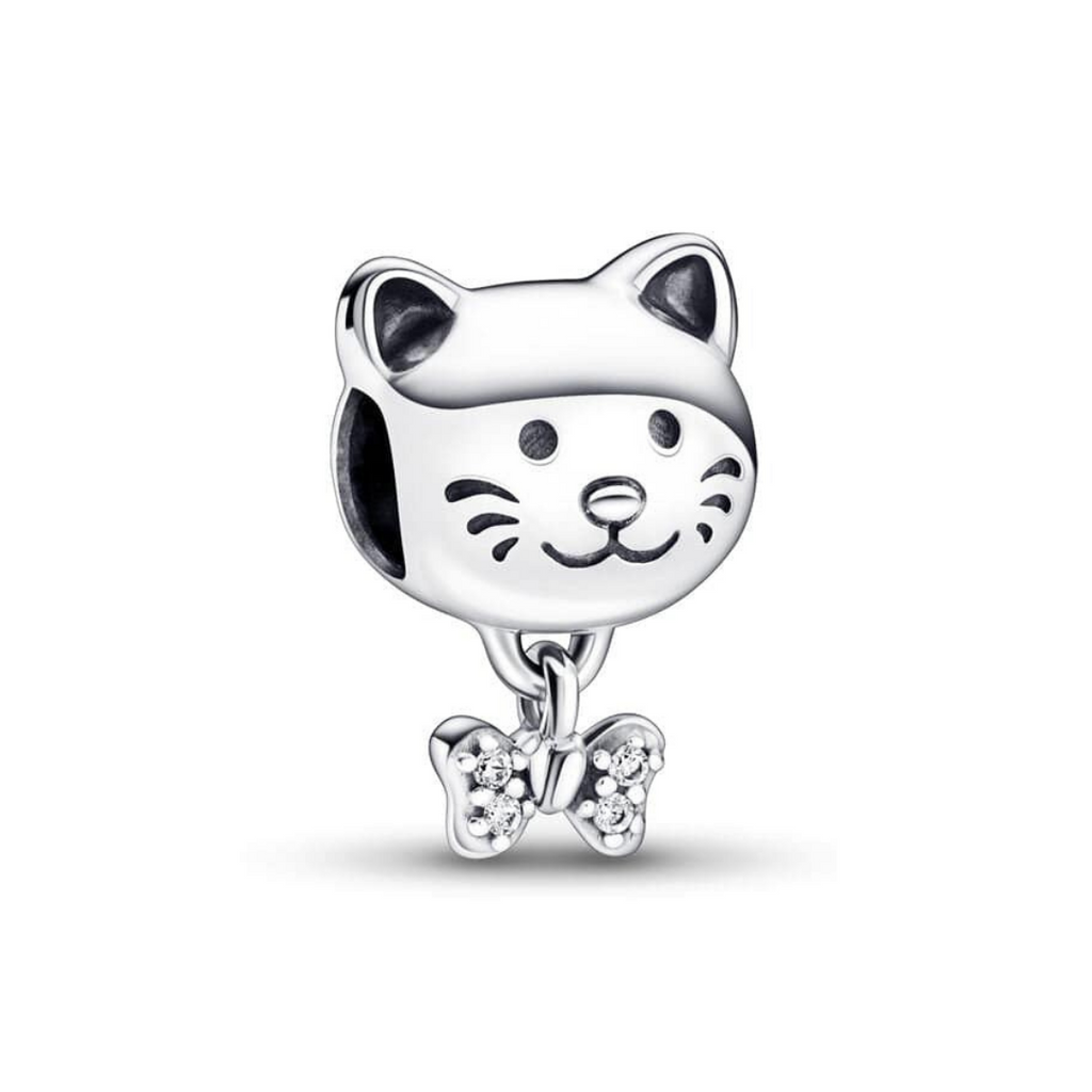 Charm de gato y lazo  Pretty Little Charms