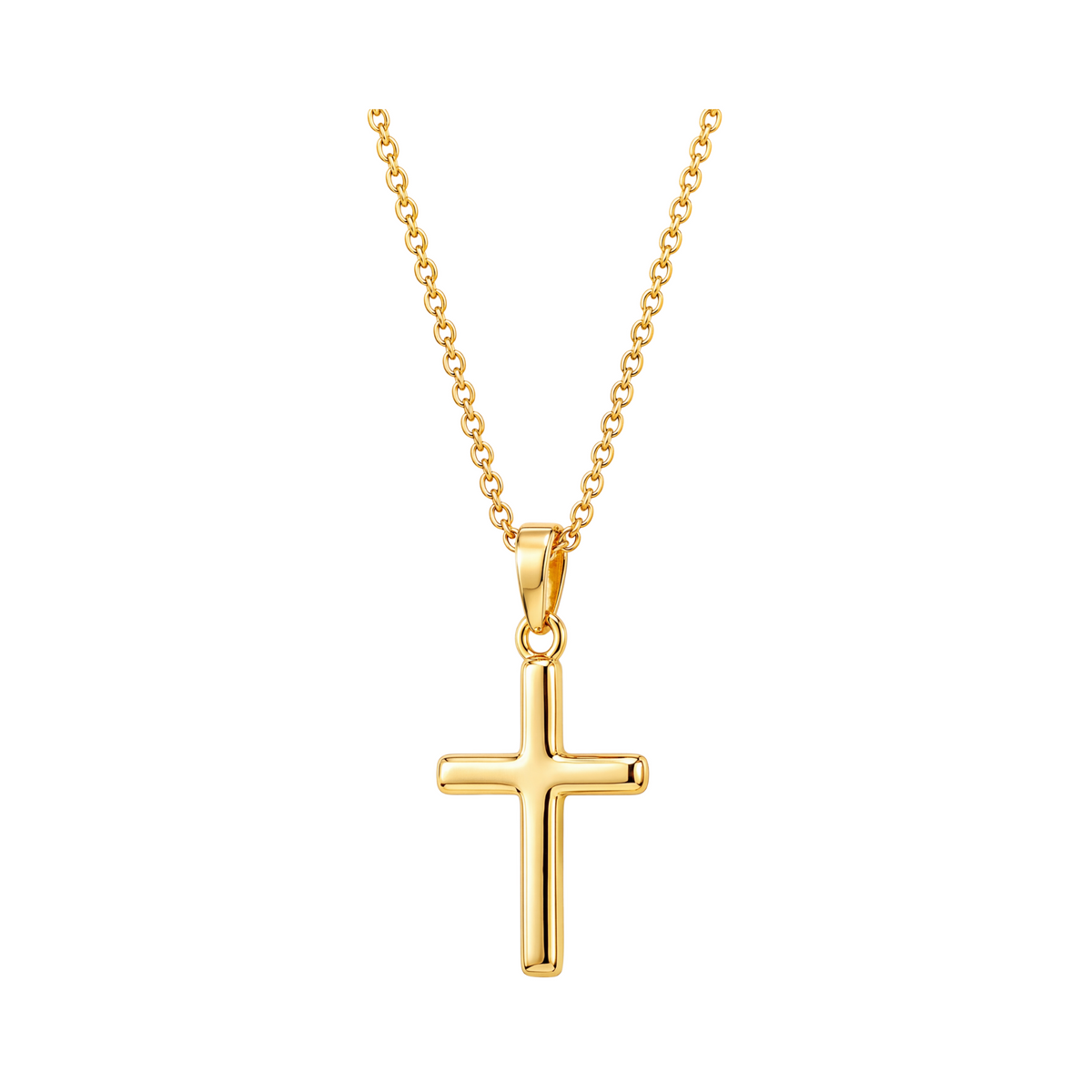 Gold Cross Necklace