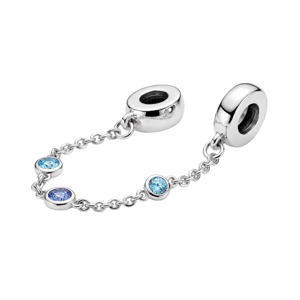 Blue Stone Safety Chain
