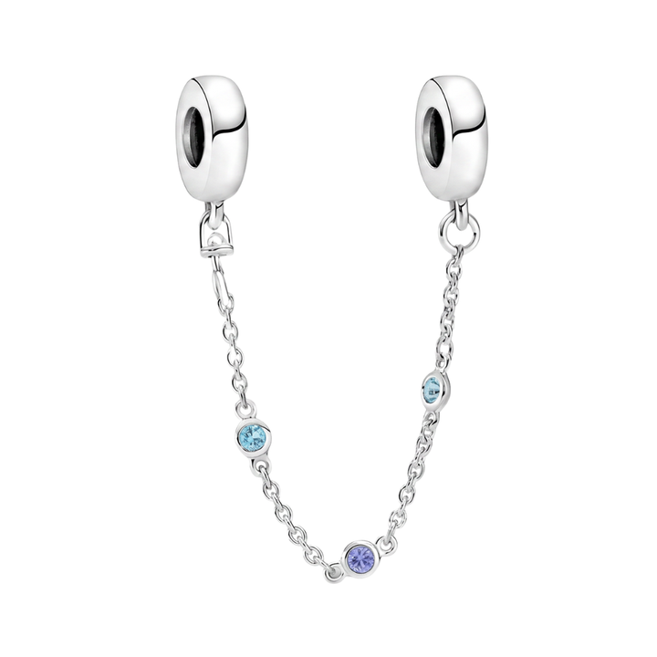 Blue Stone Safety Chain