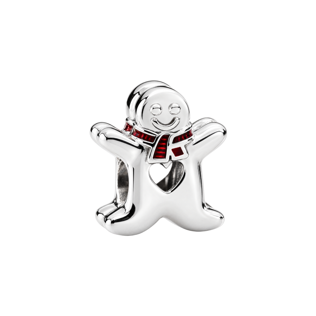Jolly Gingerbread Man Charm