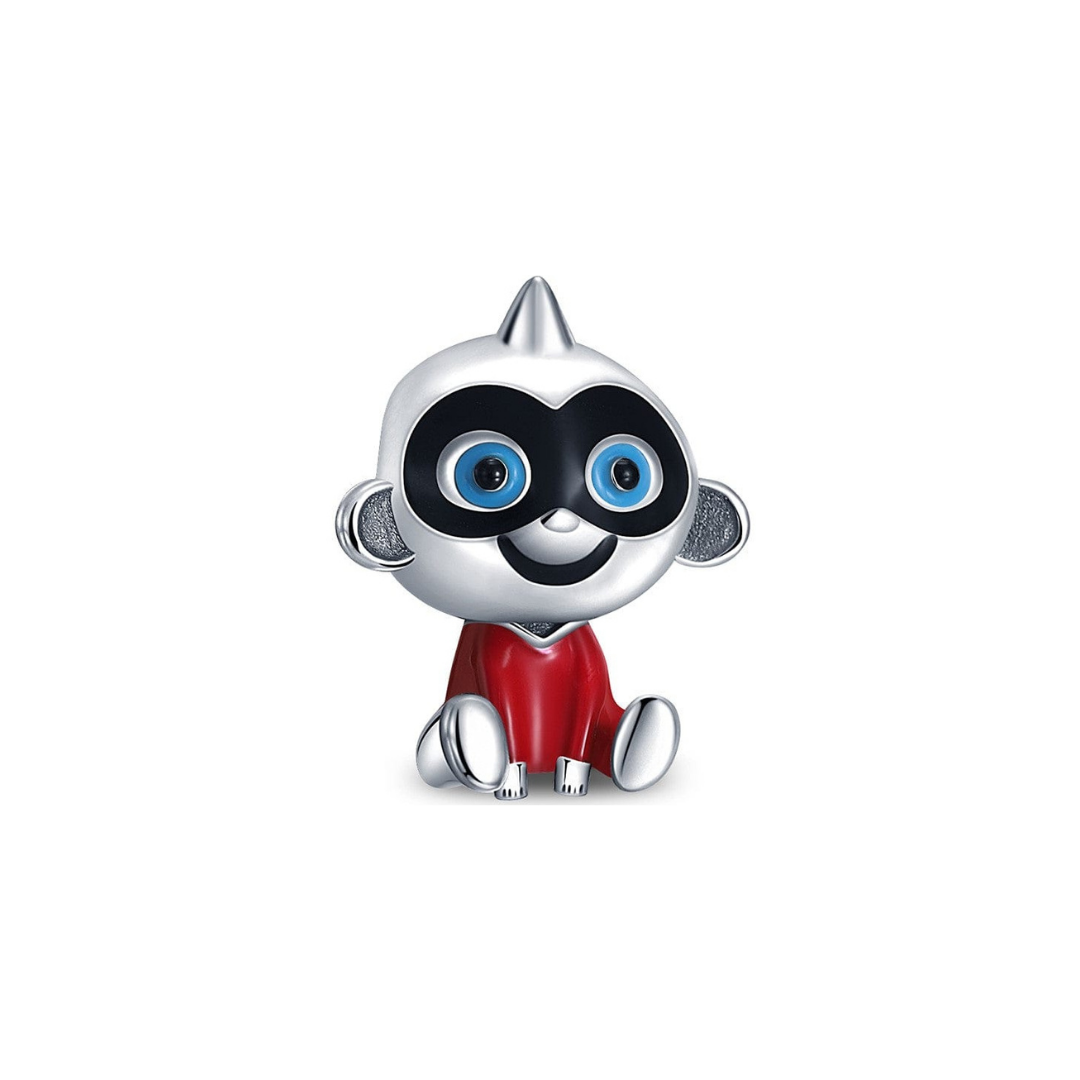 Disney The Incredibles Jack-Jack Charm ( DISCONTINUED ) featuring an adorable silver and red character.