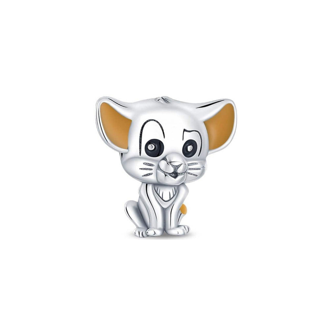 Disney The Lion King Simba Charm depicting Simba in a playful and adorable design.