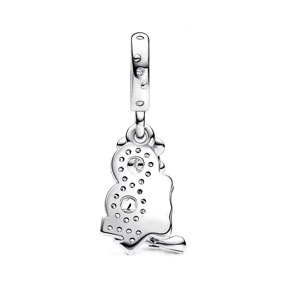 Disney Mickey Mouse 100th Anniversary Celebration Dangle Charm featuring a sparkling design and elegant details