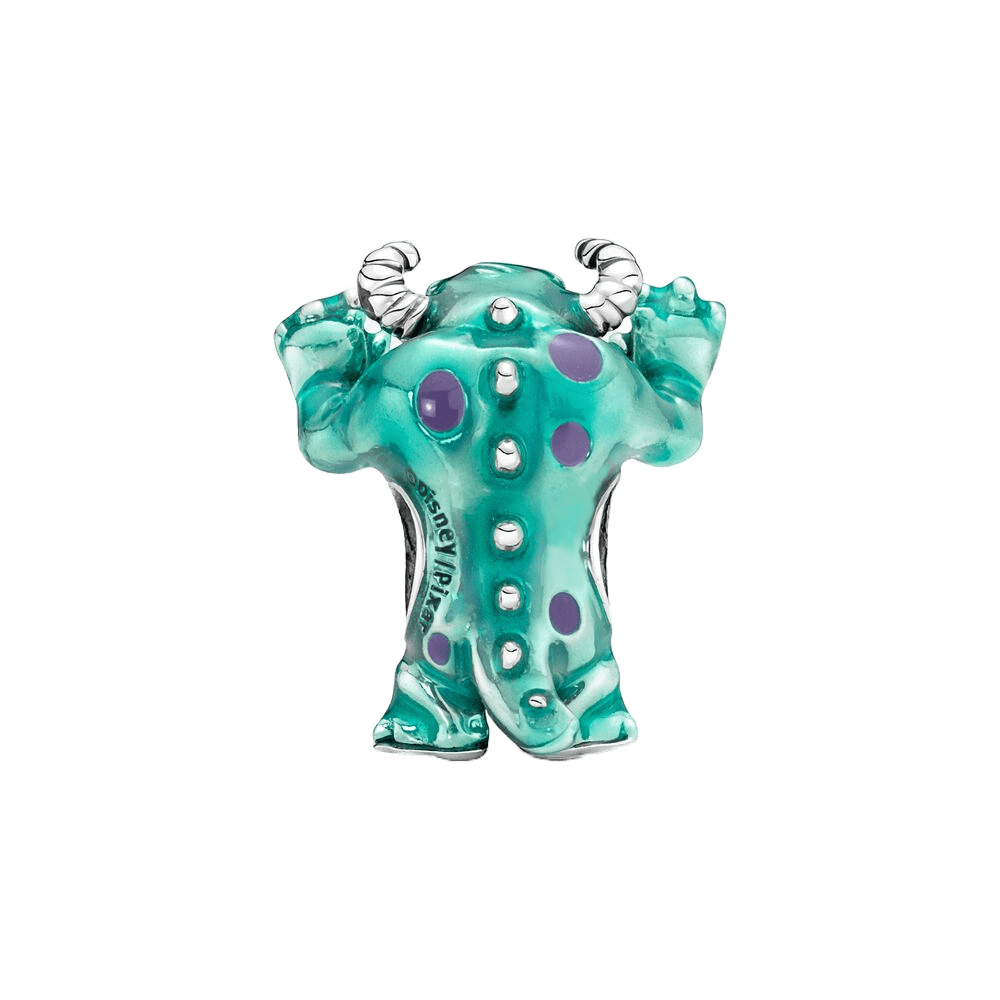 Disney Monsters Inc Sulley Charm, a vibrant charm featuring Sulley from Monsters Inc.