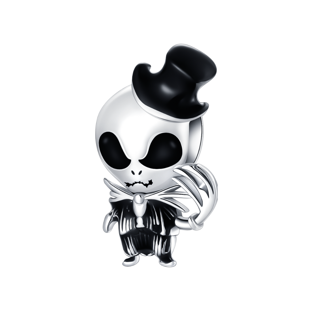 Disney The Nightmare Before Christmas Miniature Jack Skellington Charm in spooky design