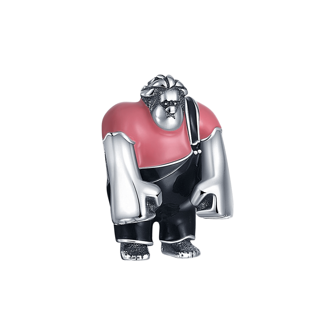 Disney Wreck-It Ralph Charm ( Discontinued) featuring a heroic character with big heart and tough exterior.