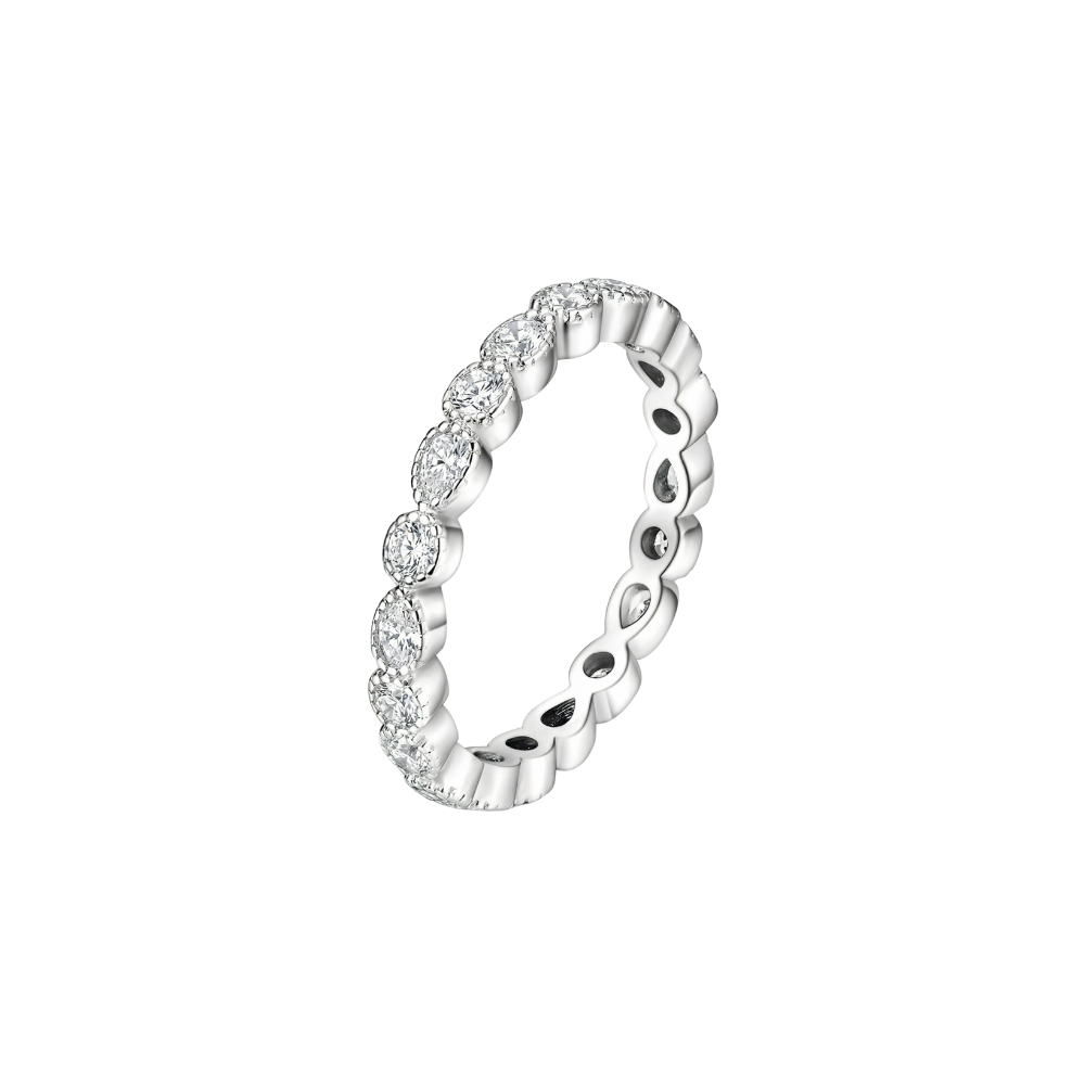 Eternal Sparkle Eternity Ring ( Discontinued) with elegant diamonds in a timeless design showcasing radiant sparkle.