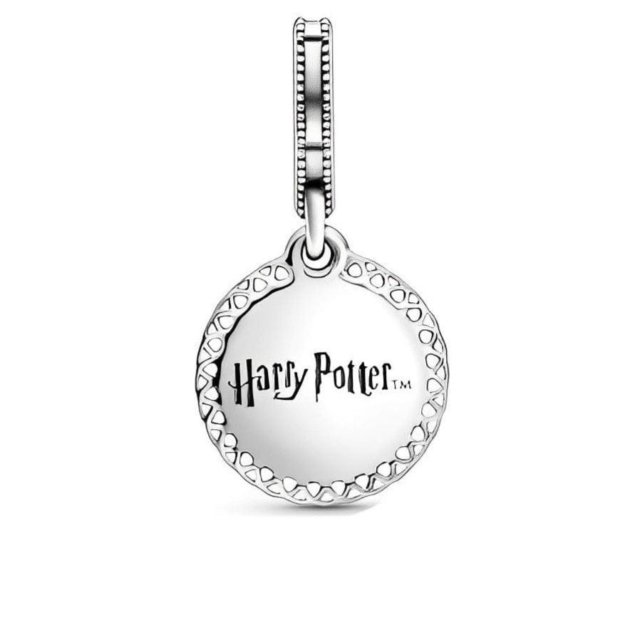 Harry Potter Ravenclaw Dangle Charm showcasing the enchanting design with a silver finish and detailed engraving.